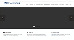 Desktop Screenshot of bntelectronics.com